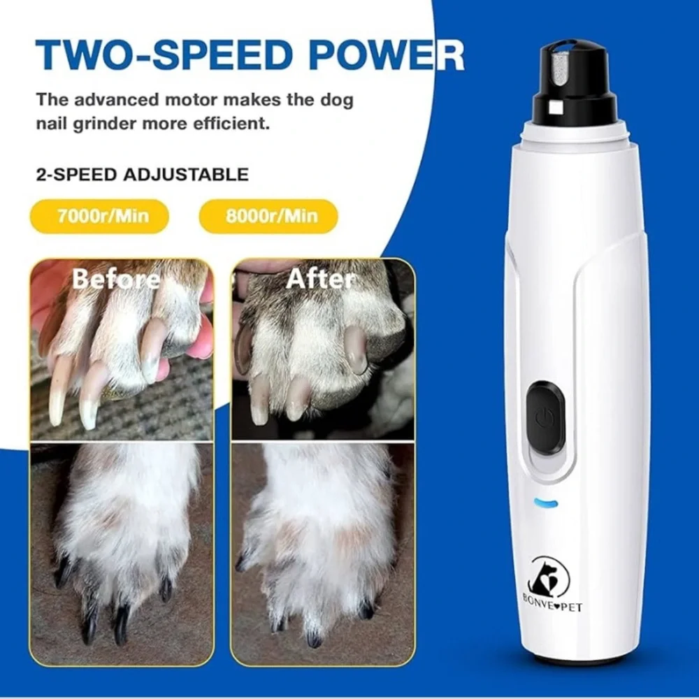 Bonve Pet Nail Grinder Dog/Cat Grooming Trimmer. New - Picture 3 of 5